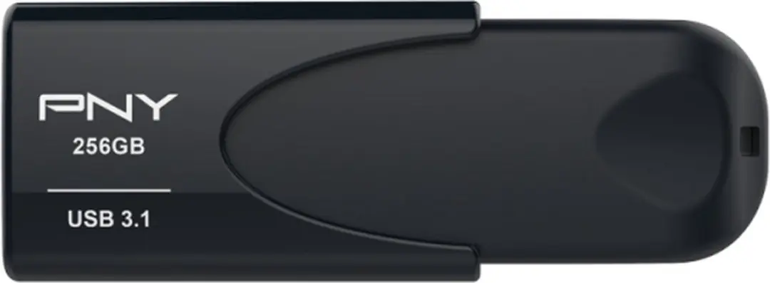 PNY Attache 4 FD256ATT431KK-EF USB-stick 256GB - Zwart