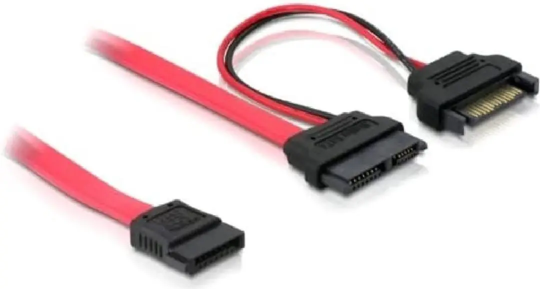 Delock 84418 Slim SATA-kabel 50cm - afbeelding 3 van 3