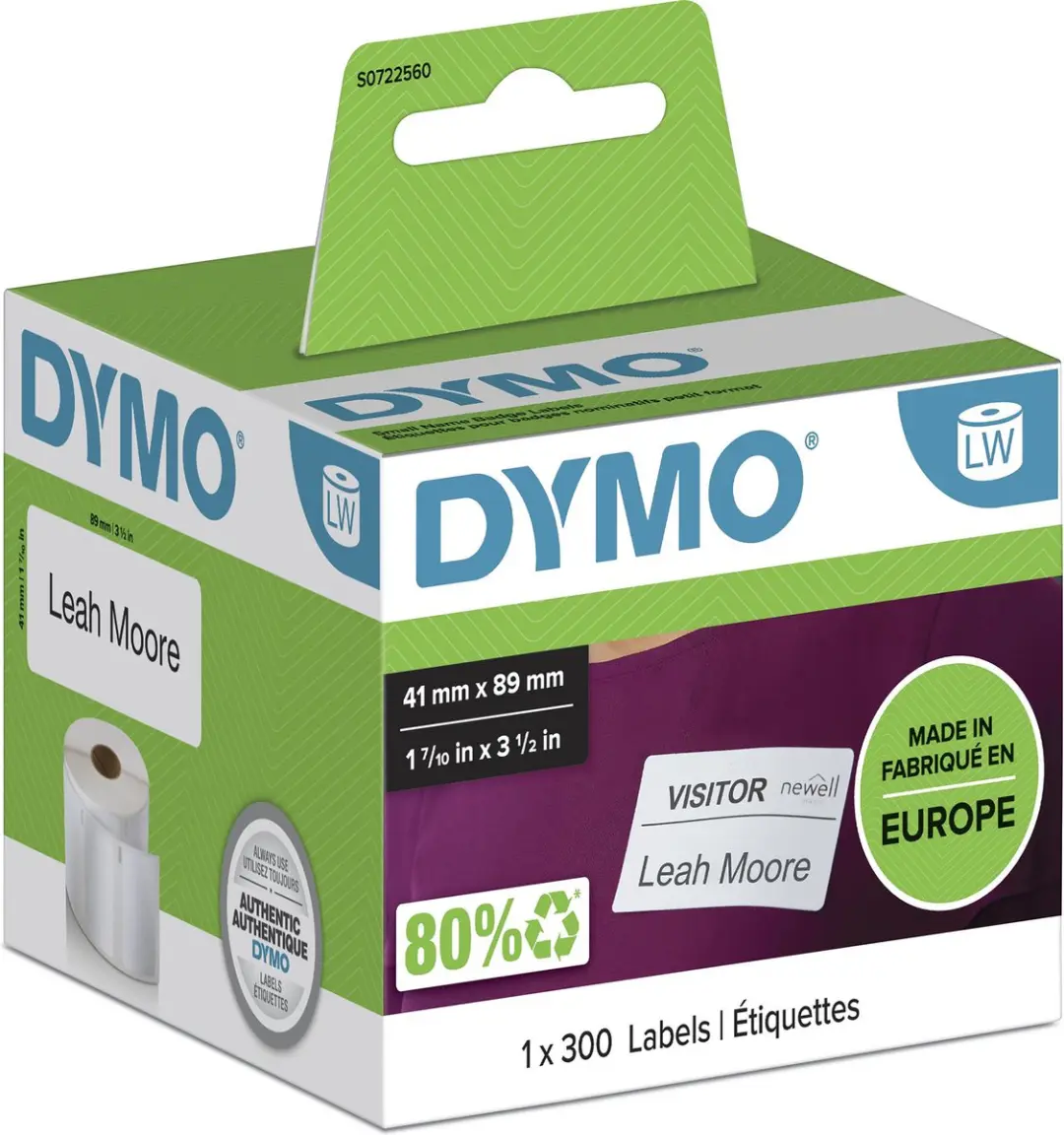 DYMO LabelWriter S0722560 Naambadgelabels