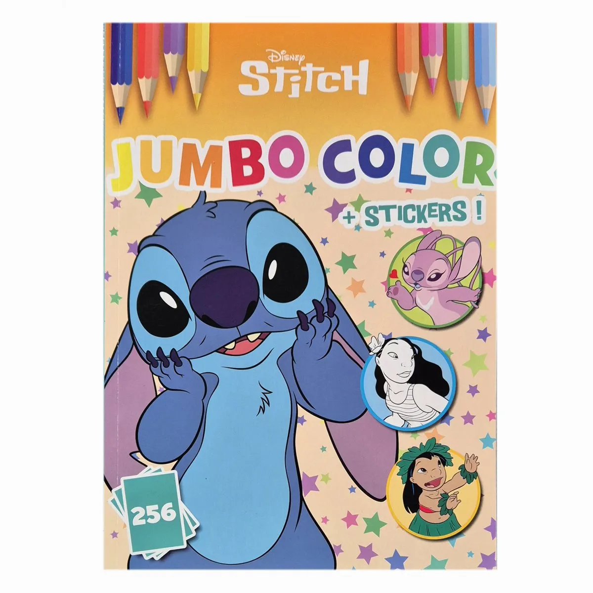 Disney Stitch XXL Kleurboek & Stickers