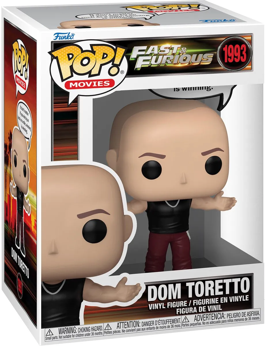 Funko Pop! Fast & Furious Dom Toretto 1993 - Vinylfiguur