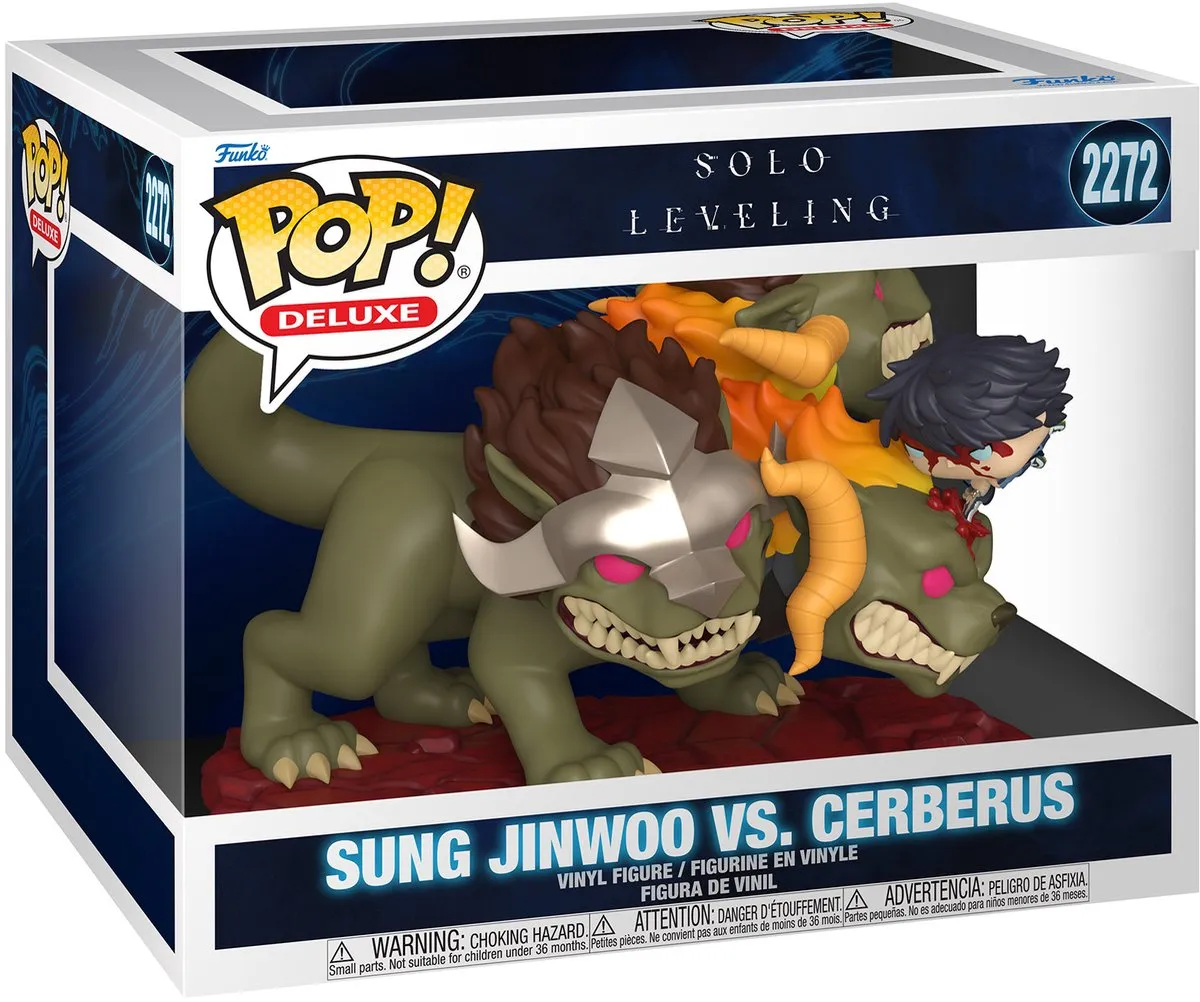 Funko Pop! Deluxe Solo Leveling #2272 - Sung Jinwoo vs Cerberus