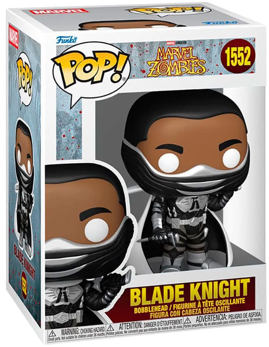 Funko Pop! Marvel Zombies Blade Knight #1552 - Multicolor