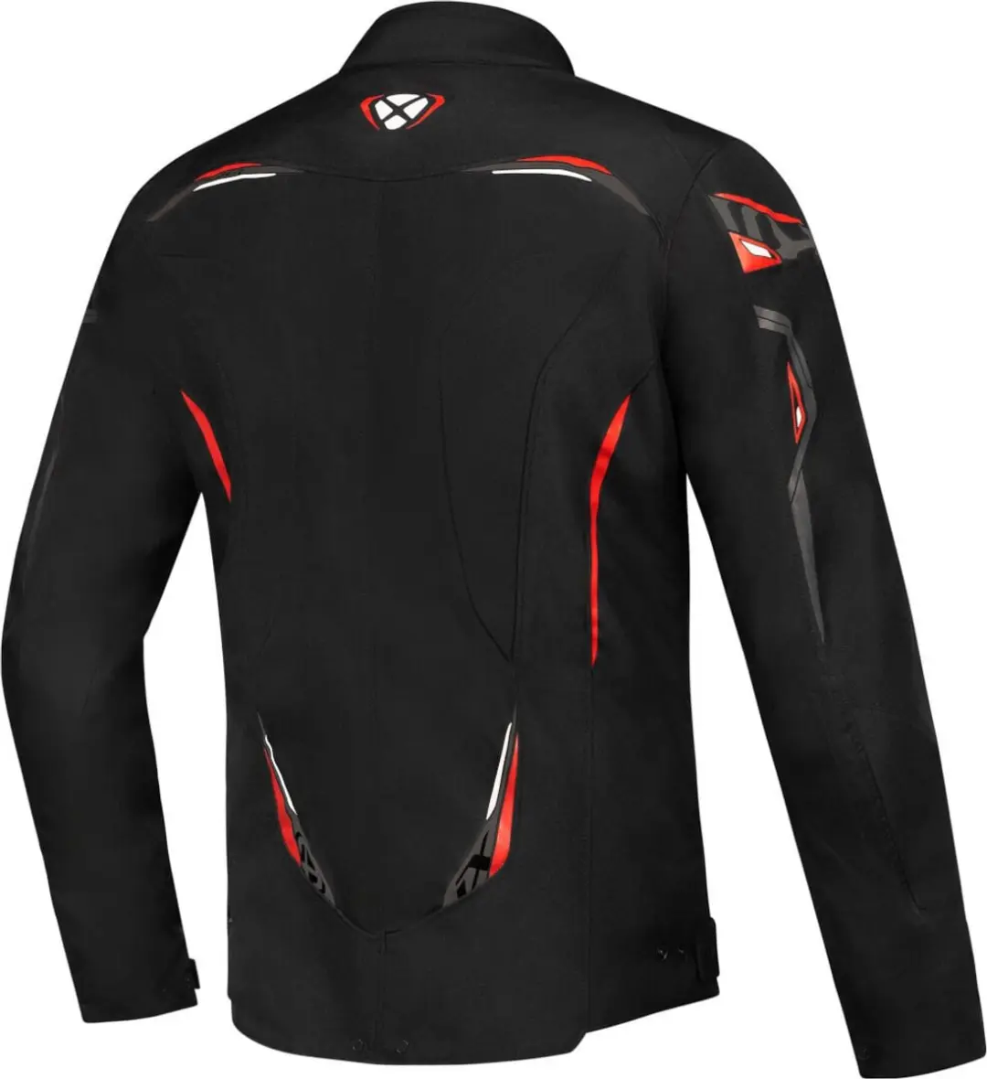 IXON Caliber Motorjas - Zwart/Rood/Wit - XL