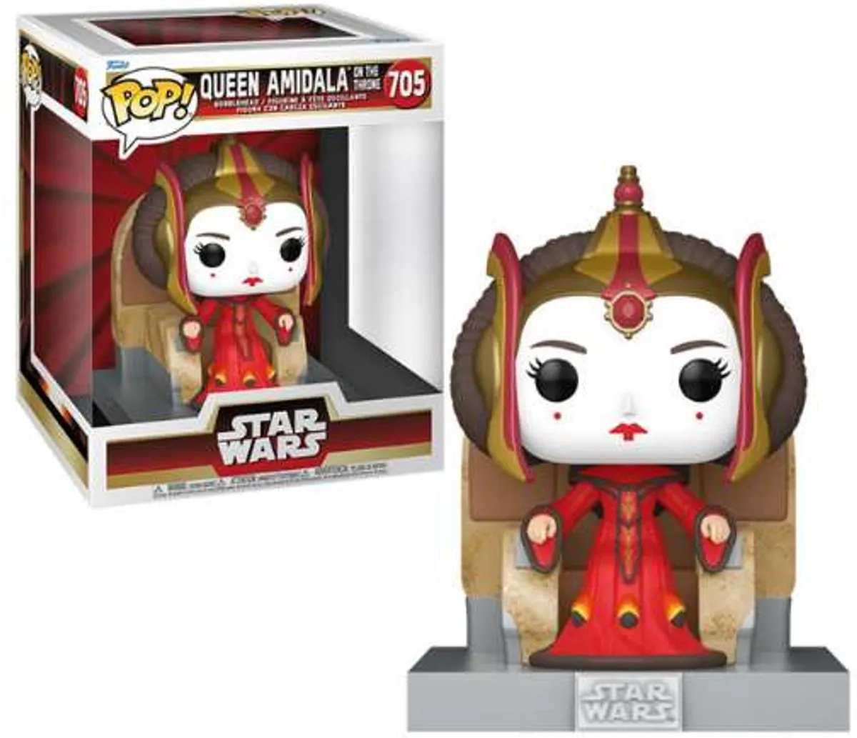 Funko Pop! Star Wars Episode 1 Queen Amidala Troon #705 - 25th Anniversary