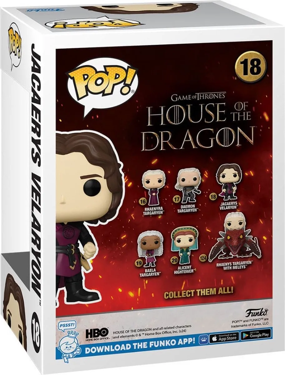 Funko Pop! Game of Thrones Jacaerys Velaryon - Multicolor