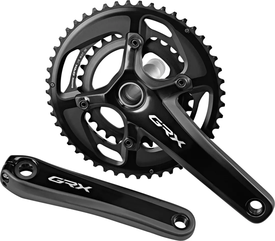 Shimano GRX FC-RX810 Kettingbladset 48-31T 172,5mm - Zwart