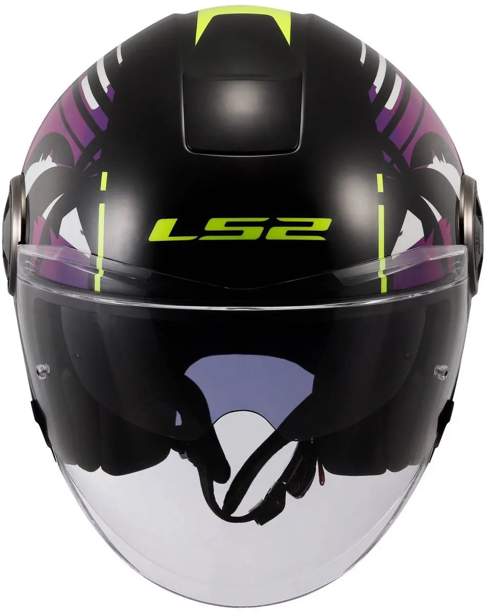 LS2 OF620 Classy Palm Jethelm - XXL - Zwart