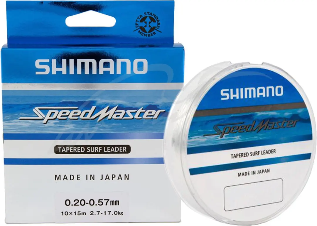 Shimano Speedmaster Tapered Surf Leader Clear