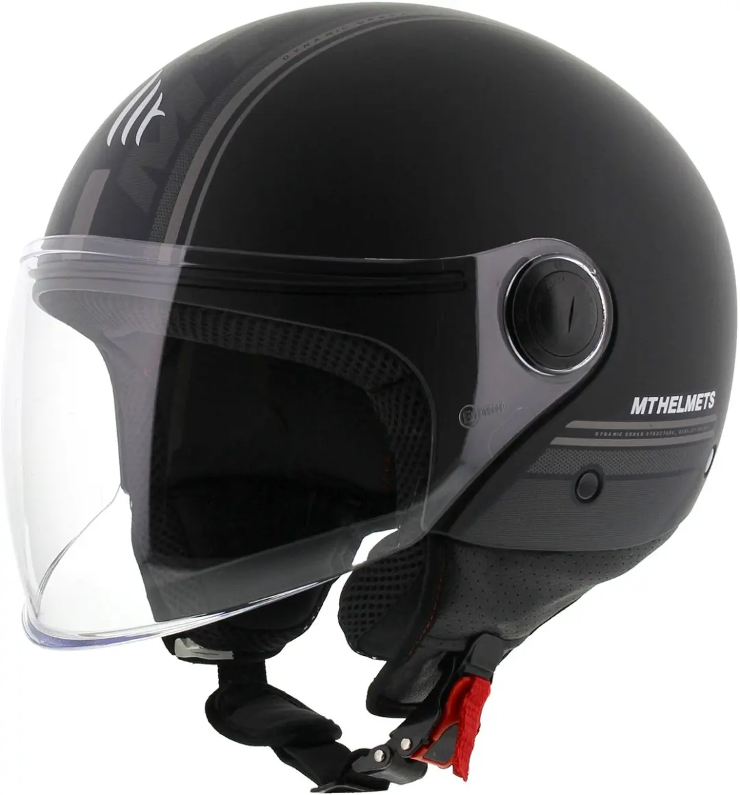 Helm Street Entire mat zwart XL