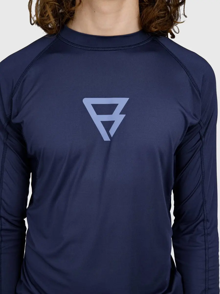Brunotti Brushield Rashguard Indigo Blue - UV-shirt UPF 50+ - XXL