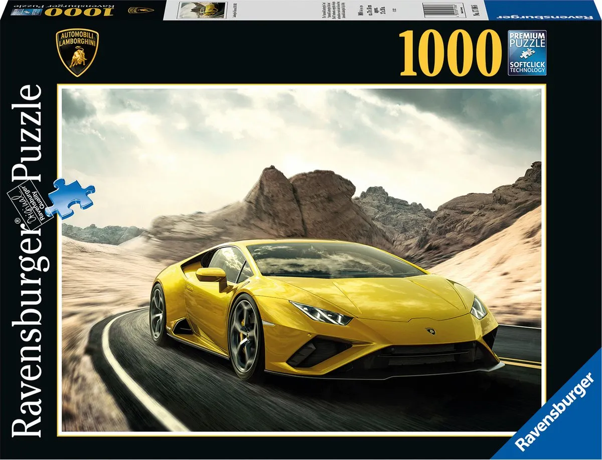 Ravensburger Lamborghini Huracán EVO RWD Legpuzzel 1000 Stuks