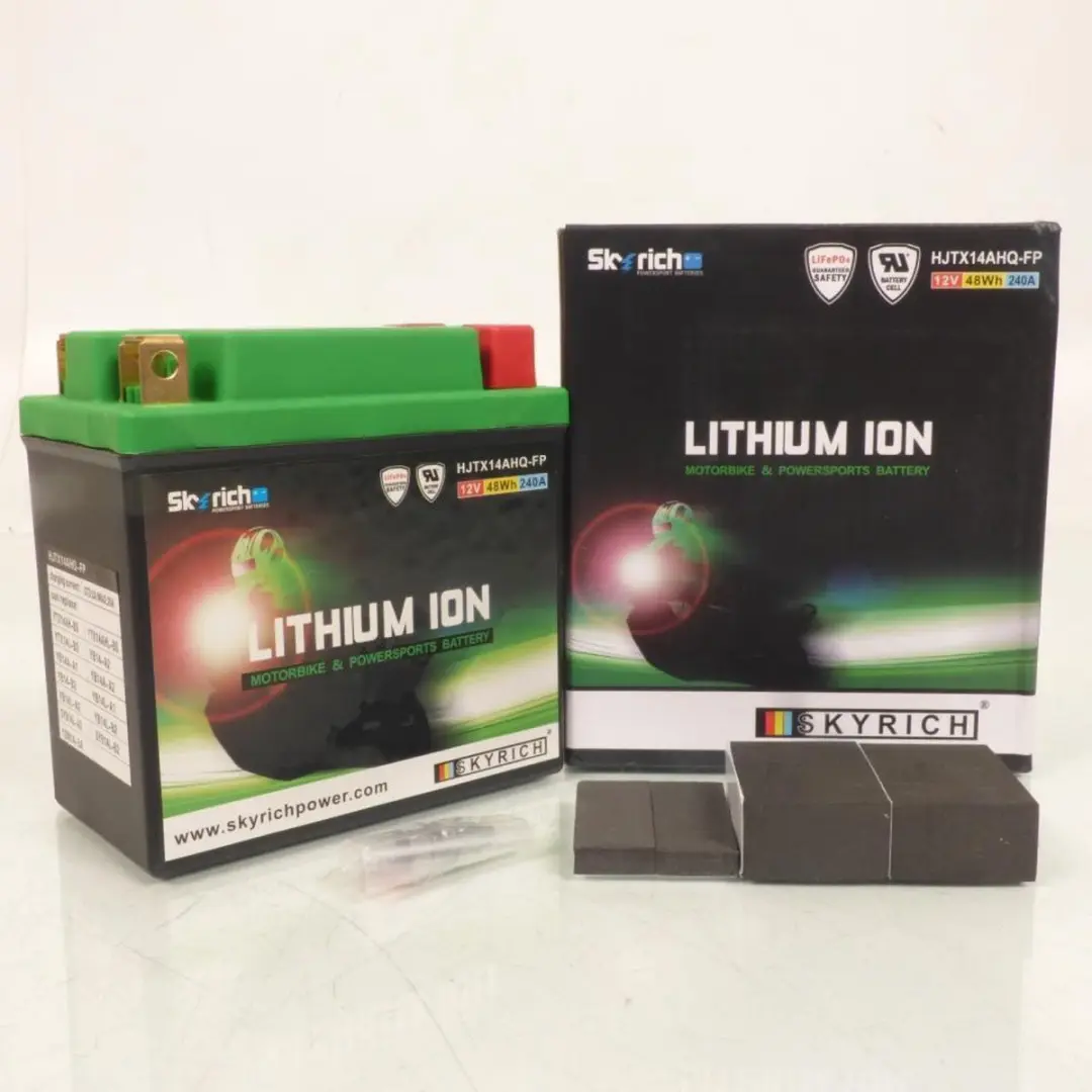 lithium skyrich voor moto harley davidson 1200 xl n nightster 2008 à 2012 ytx14