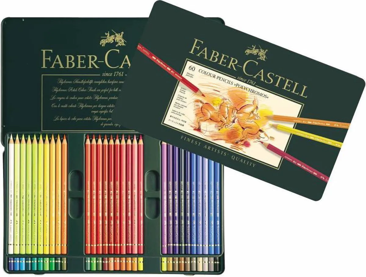 Faber-Castell Polychromos Kleurpotlood 60 Stuks