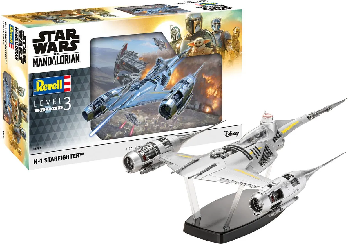 Revell 06787 Star Wars N1 Starfighter Modelbouwpakket 1:24