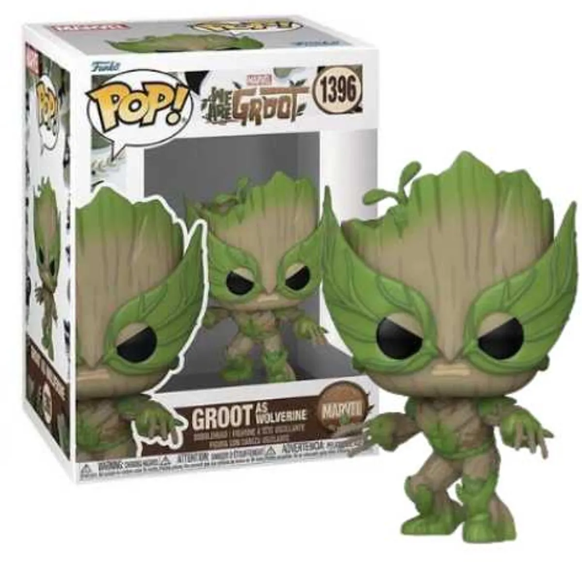 Funko Marvel We are Groot Groot Wolverine Vinyl Figuur 79519 - Multicolor