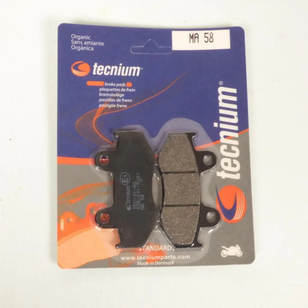 Plaquette de frein Tecnium pour Moto Honda 350 XL 1984 à 1985 2451 Neuf