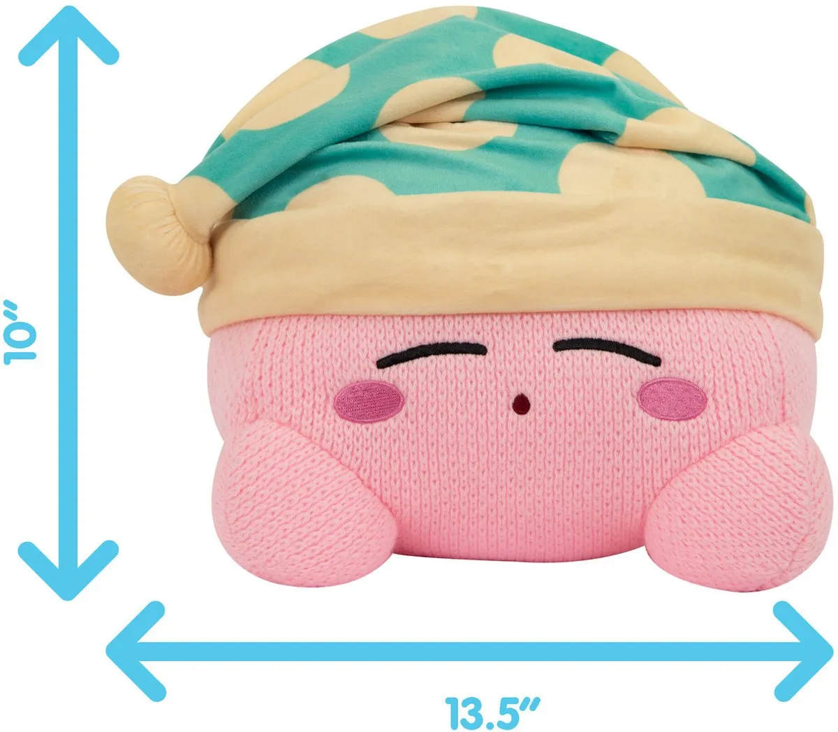 Tomy Kirby Sleeping Kirby Nuiguru-Knit Knuffel - Multi