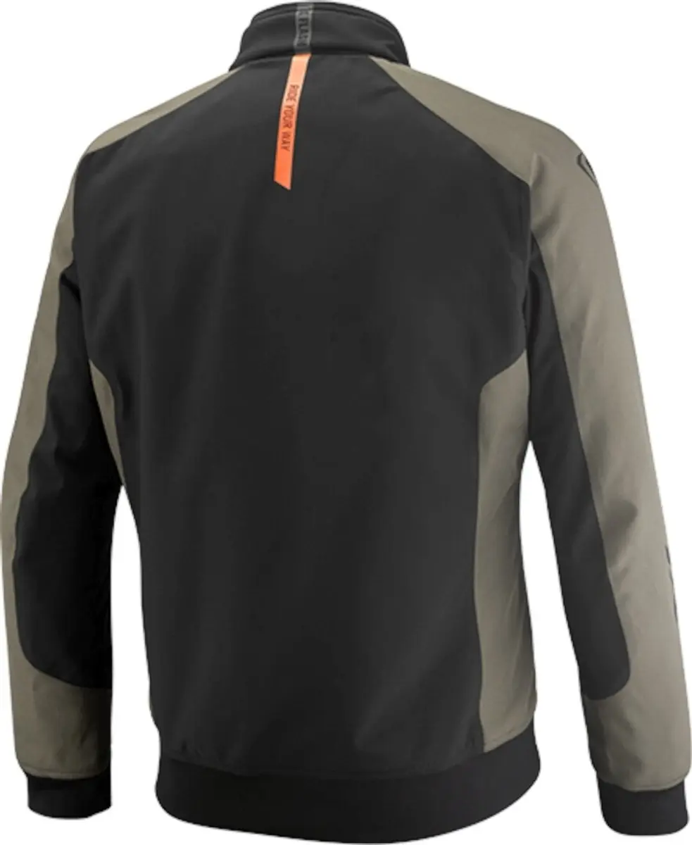 IXON Siwa Motorjas - Zwart/Khaki 4XL