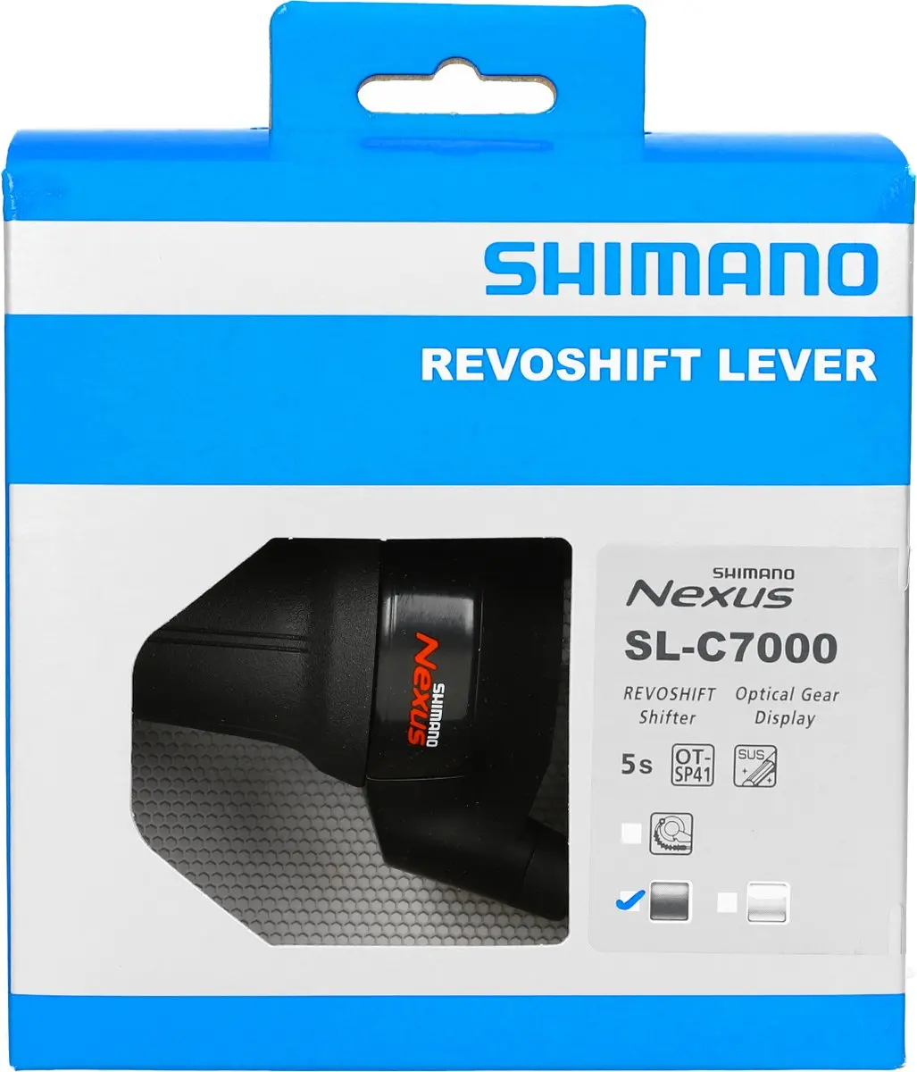 Shimano Nexus C70005 Draaigreep 5-Speed 2100mm - Zwart