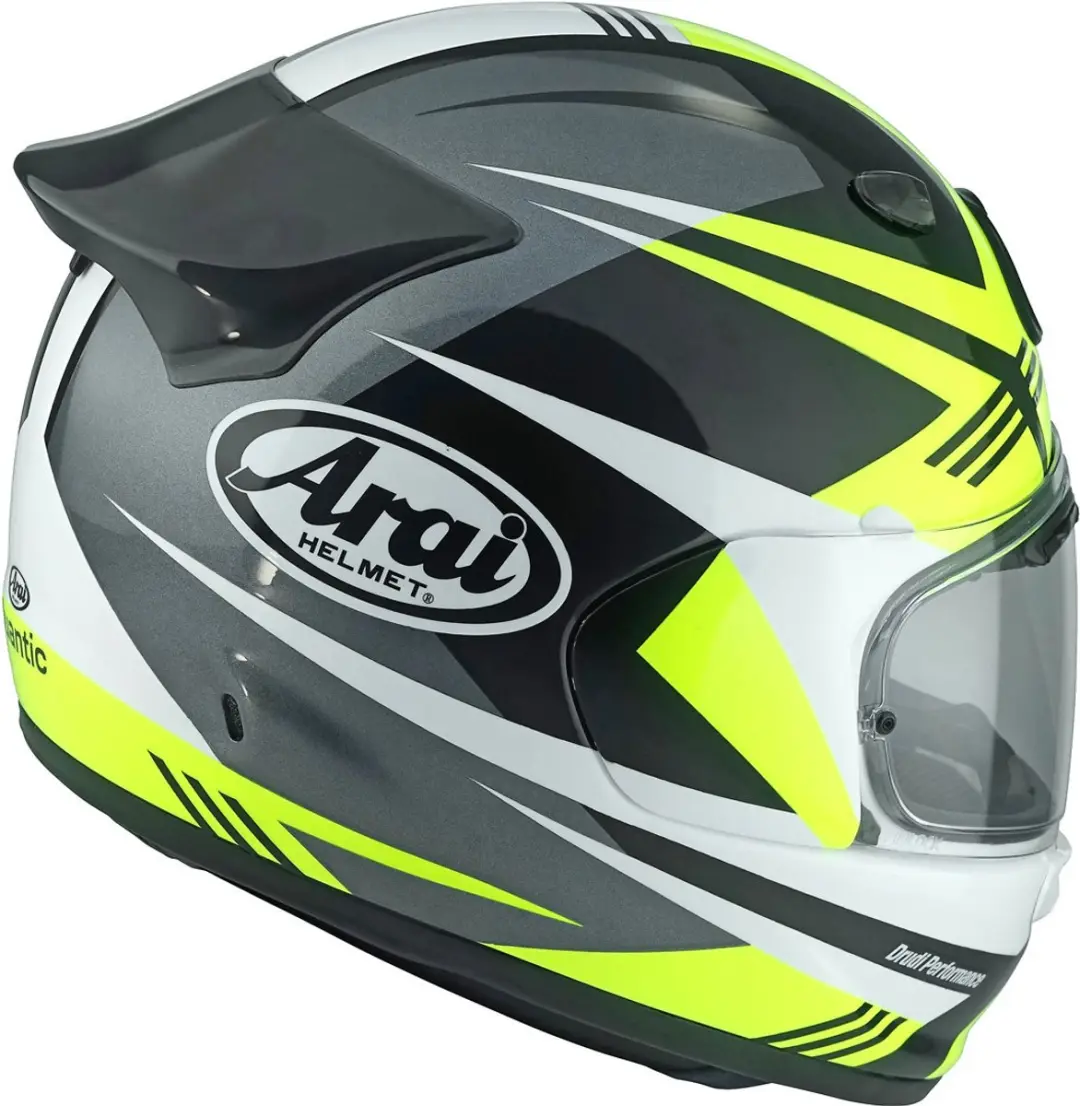 Arai Quantic Mark Integraalhelm - L - Zwart/Wit/Geel