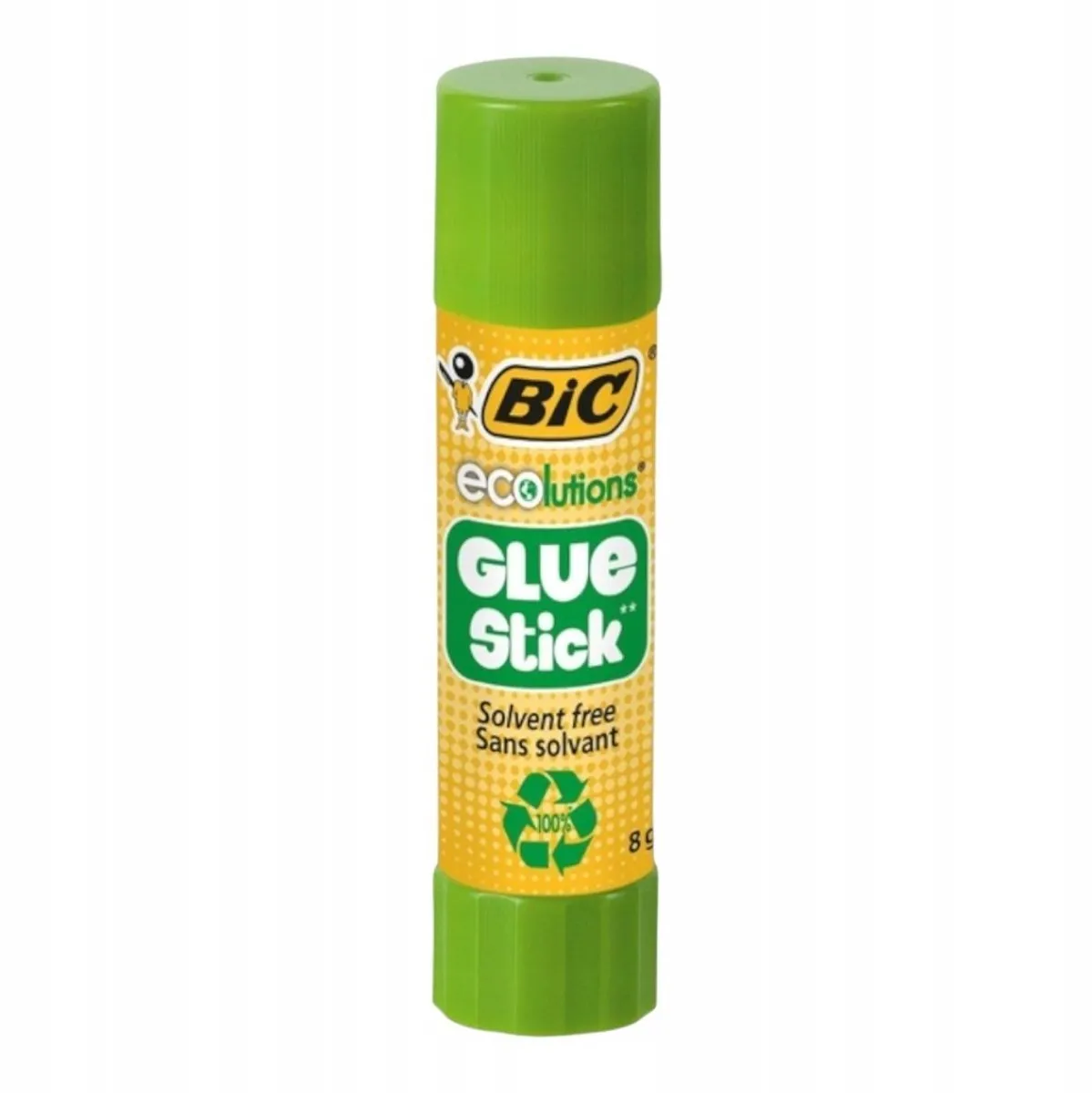 Bic Evolution Kleurpotloden 12 Stuks + 3x Lijm 8g - Meerkleurig