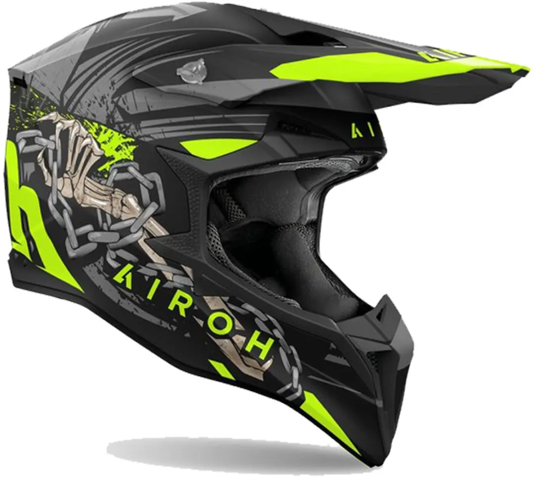 Airoh Wraaap Darkness Offroad Helm