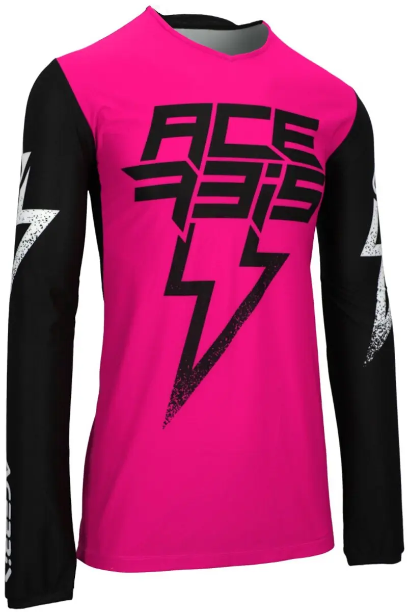 Acerbis X-Flex Blizzard Zwart Roze Cross Jersey