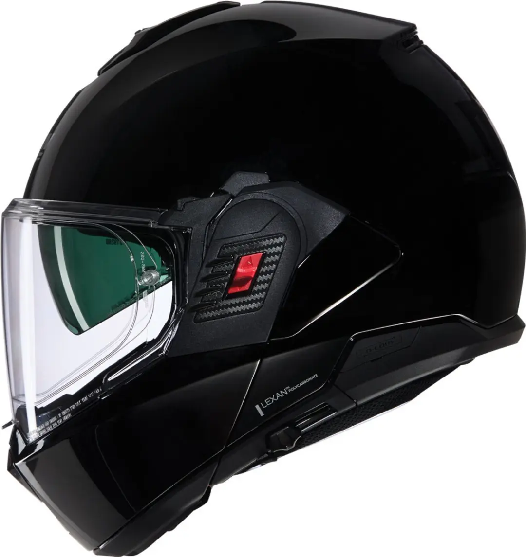Nolan N120-1 Classico 301 Systeemhelm - Zwart Glossy