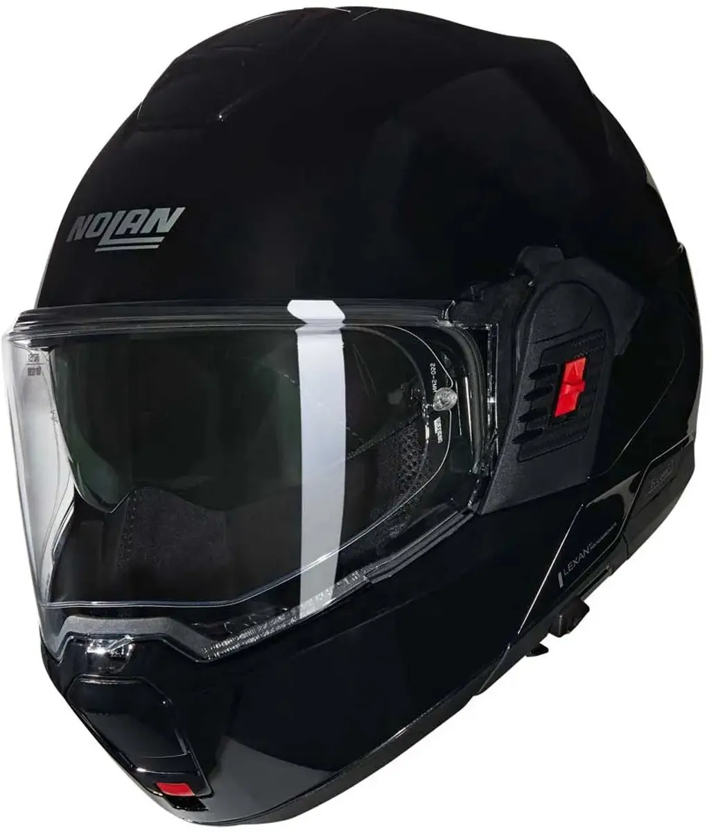 Nolan N120-1 Classico 301 Systeemhelm - Zwart Glossy