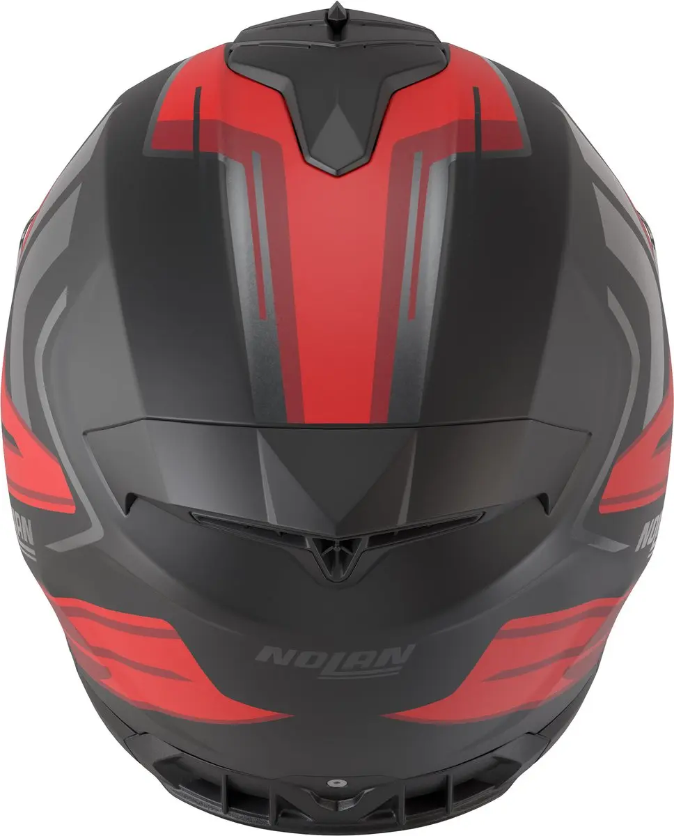 Nolan N80-8 Trittico Helm - S - Zwart/grijs/rood - afbeelding 4 van 6