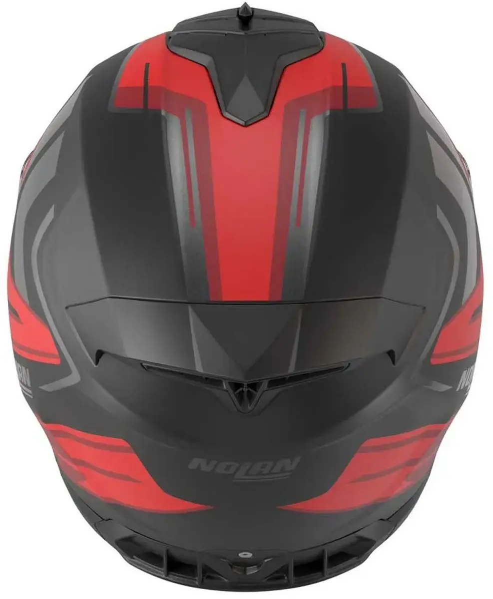 Nolan N80-8 Trittico Helm - S - Zwart/grijs/rood - afbeelding 3 van 6