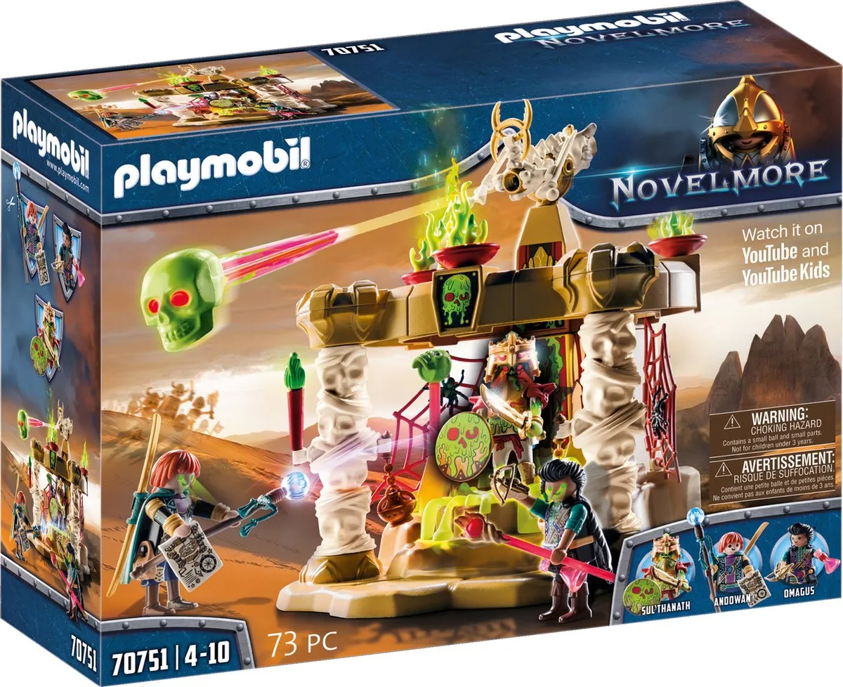 Playmobil Novelmore Sal'ahari Sands Tempel van het Skelettenleger 70751