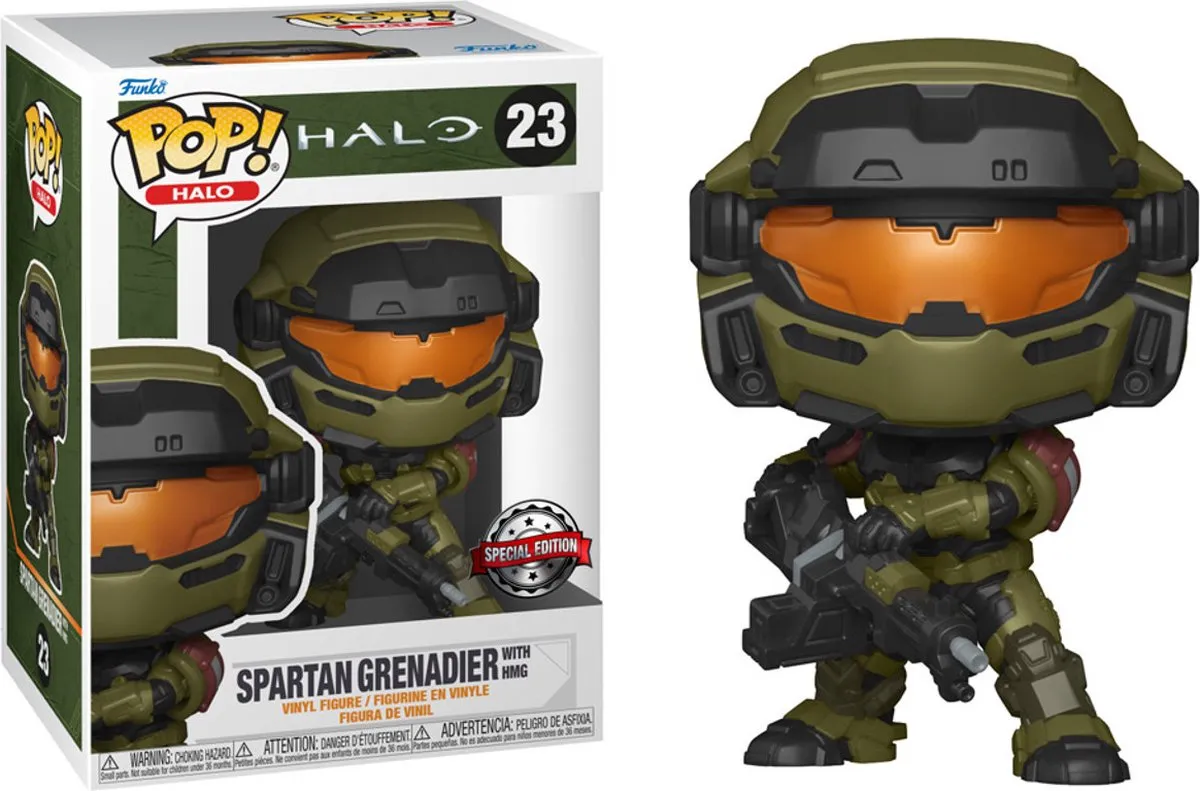 Funko Pop! Halo Spartan Grenadier HMG - Multi