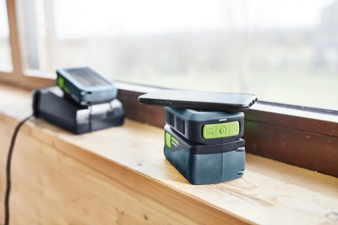 Festool PHC 18 Telefoonoplader 15W - Blauw - afbeelding 5 van 6