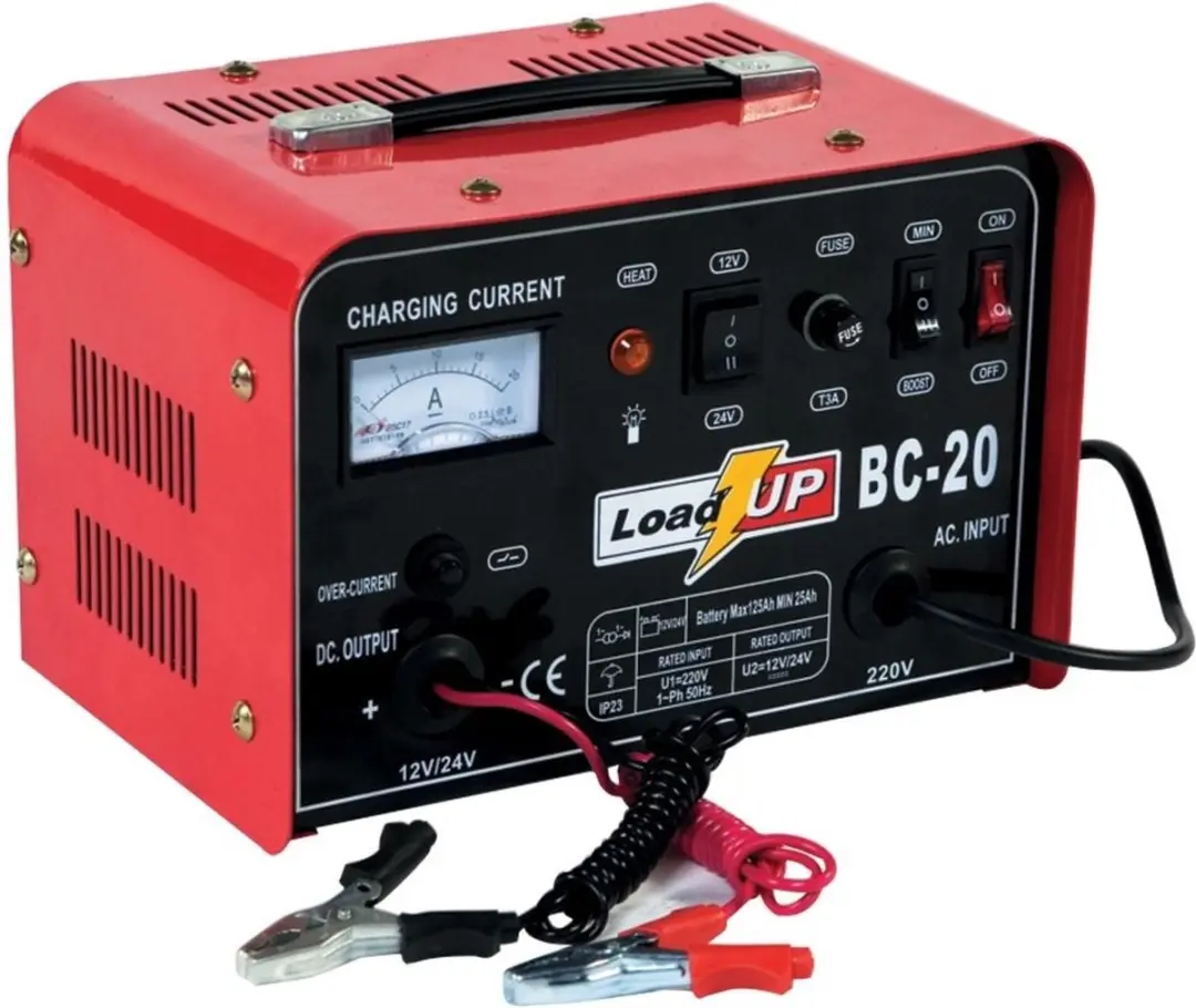 Acculader 12V / 24V laadstroom 8 Amp