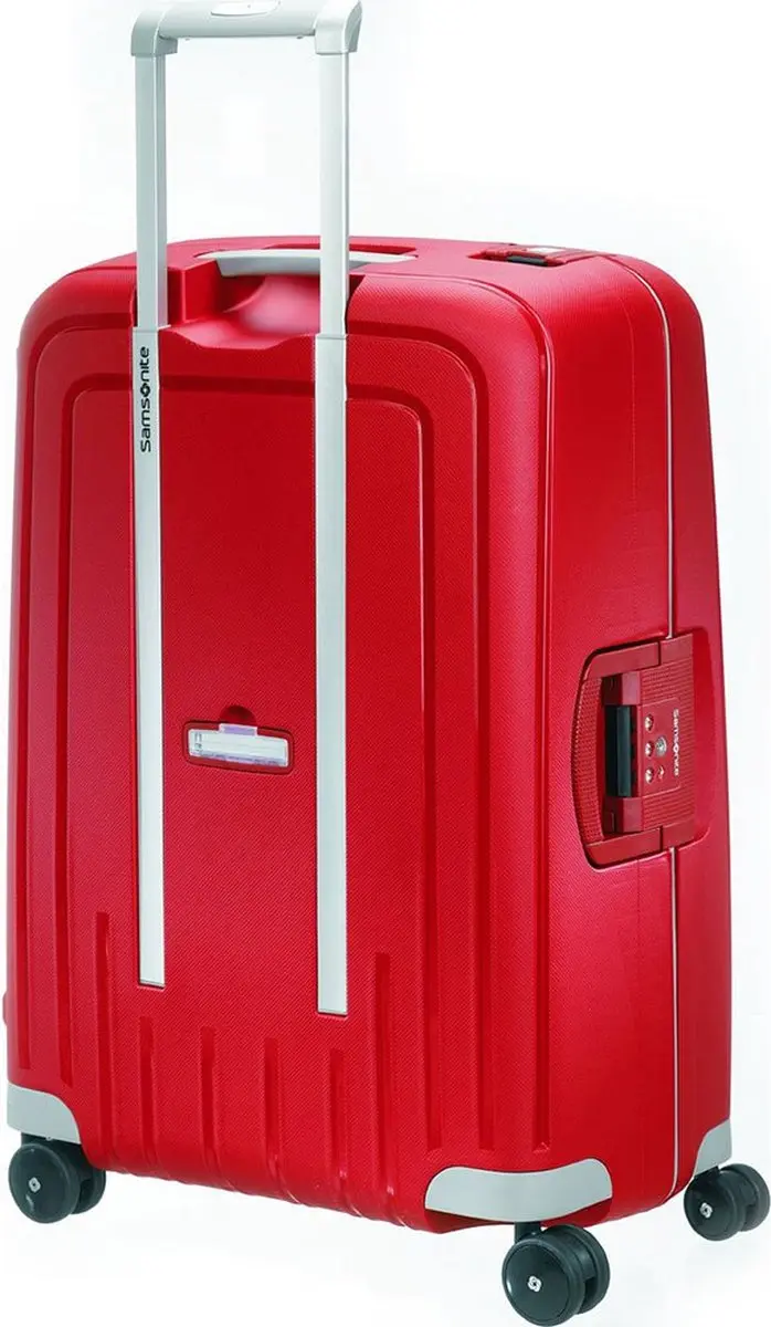 Samsonite S'CURE SPINNER 55/20 Handbagage Koffer - Rood - afbeelding 2 van 6