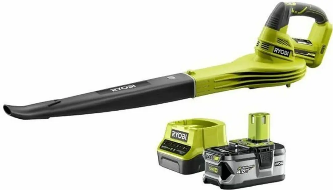 Ryobi RBL1820S40F 18V Li-Ion accu bladblazer set (incl. 1x 4,0Ah accu)