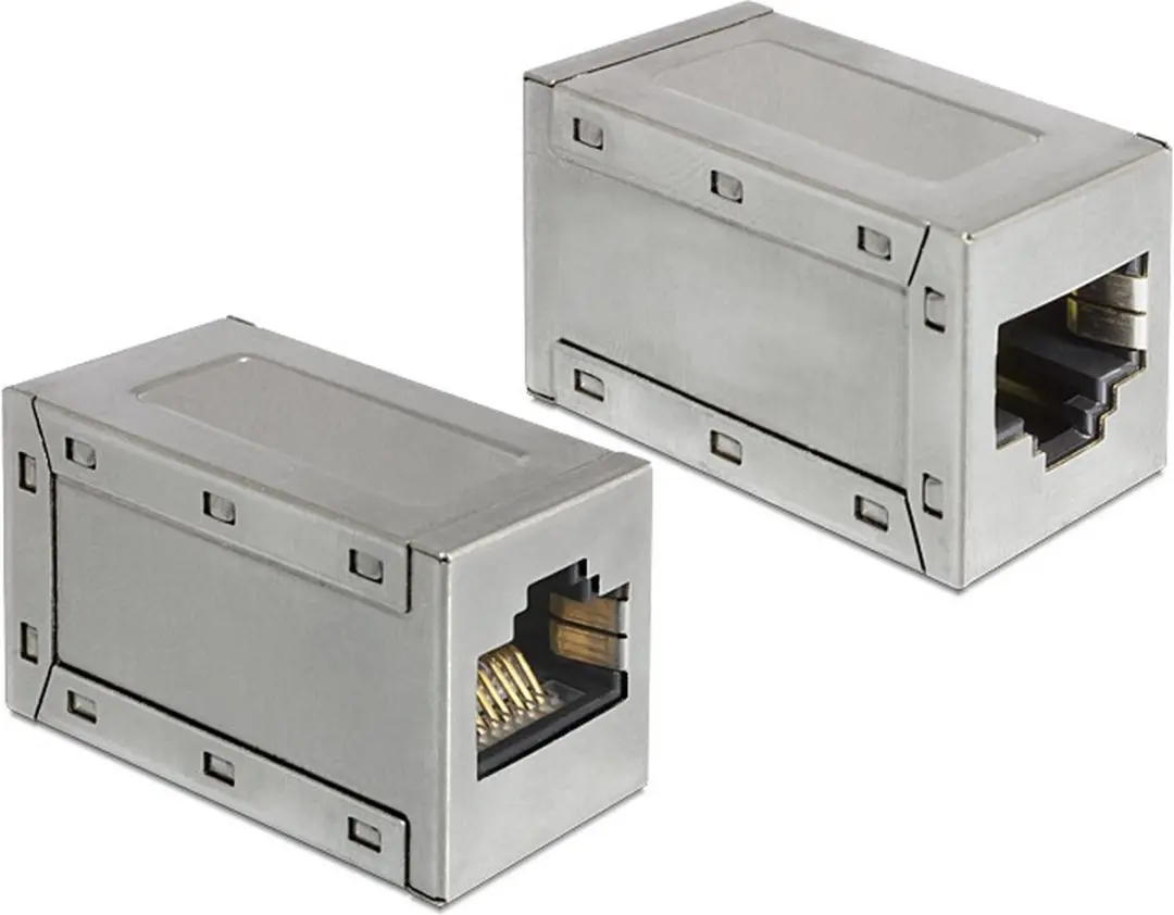 Delock Adapter RJ45 Buchse / Buchse Cat.6