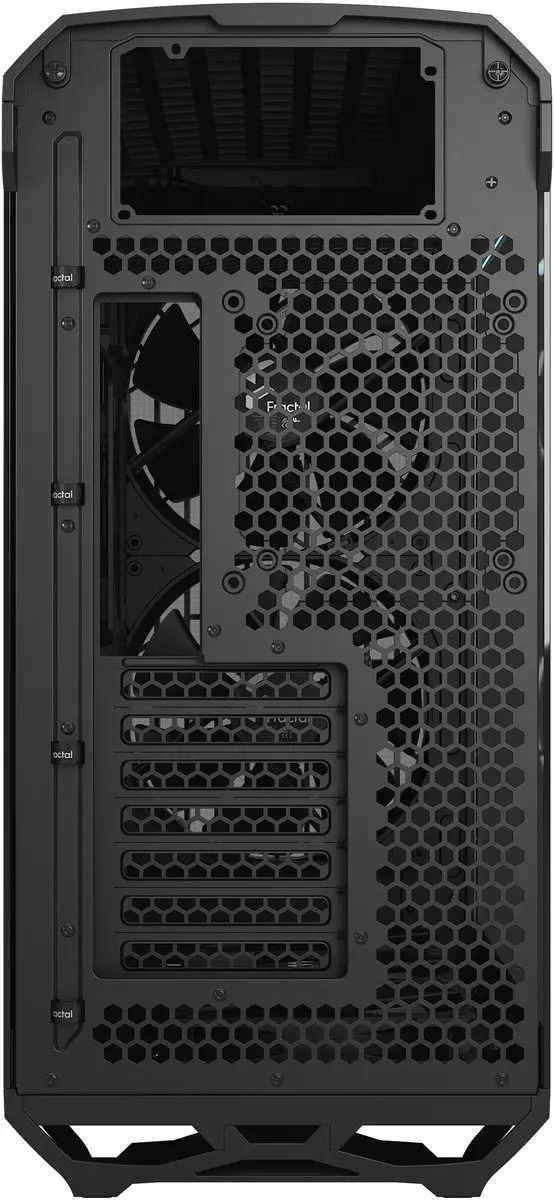 Fractal Design Torrent ATX Semi-tower - 5 Ventilatoren - Wit/Zwart