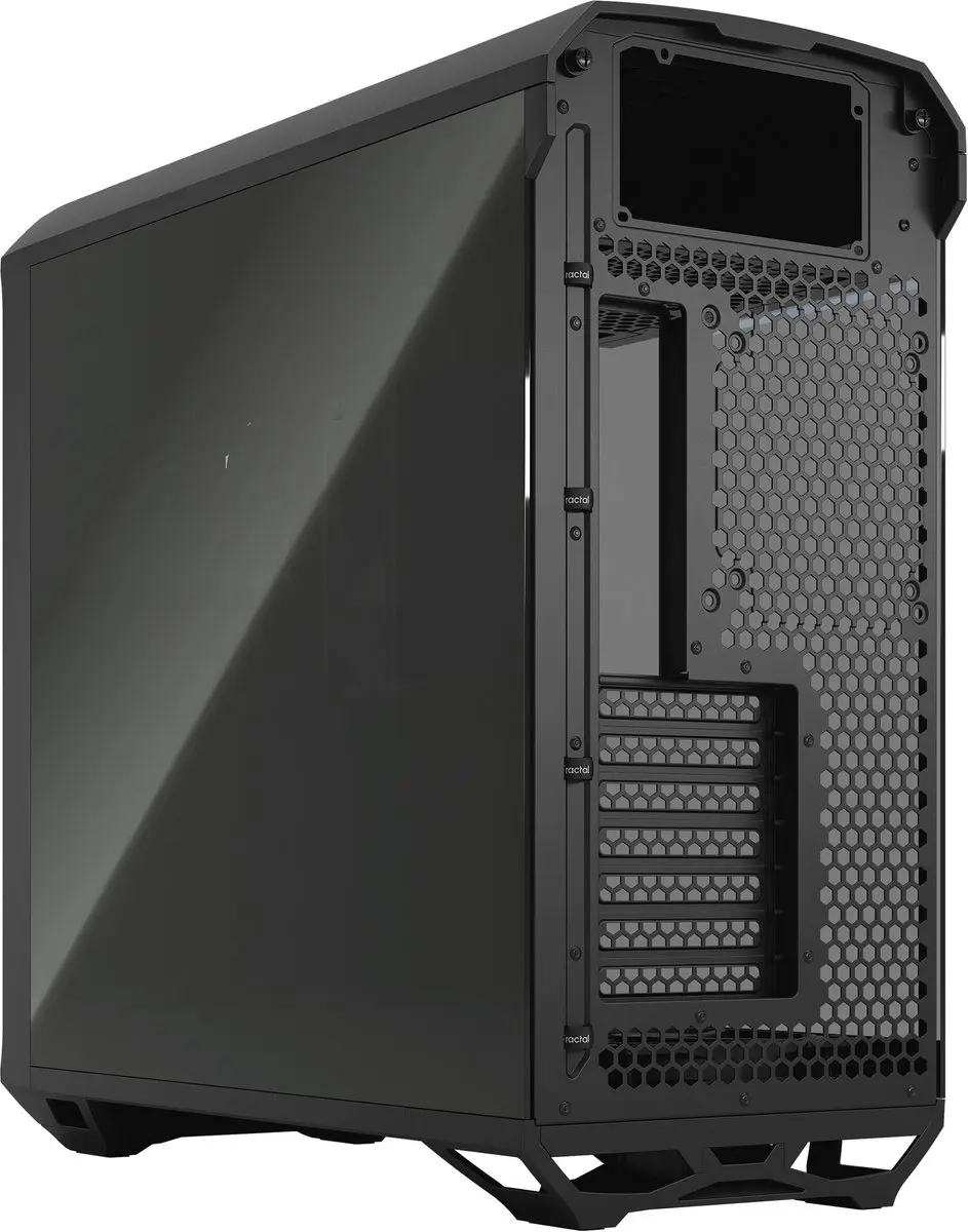 Fractal Design Torrent ATX Semi-tower - 5 Ventilatoren - Wit/Zwart