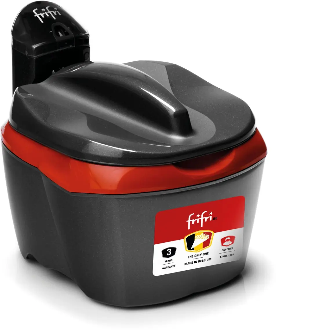 FriFri Initiation F918RR2 Frituurpan 3L - 3200W - Antraciet met rood