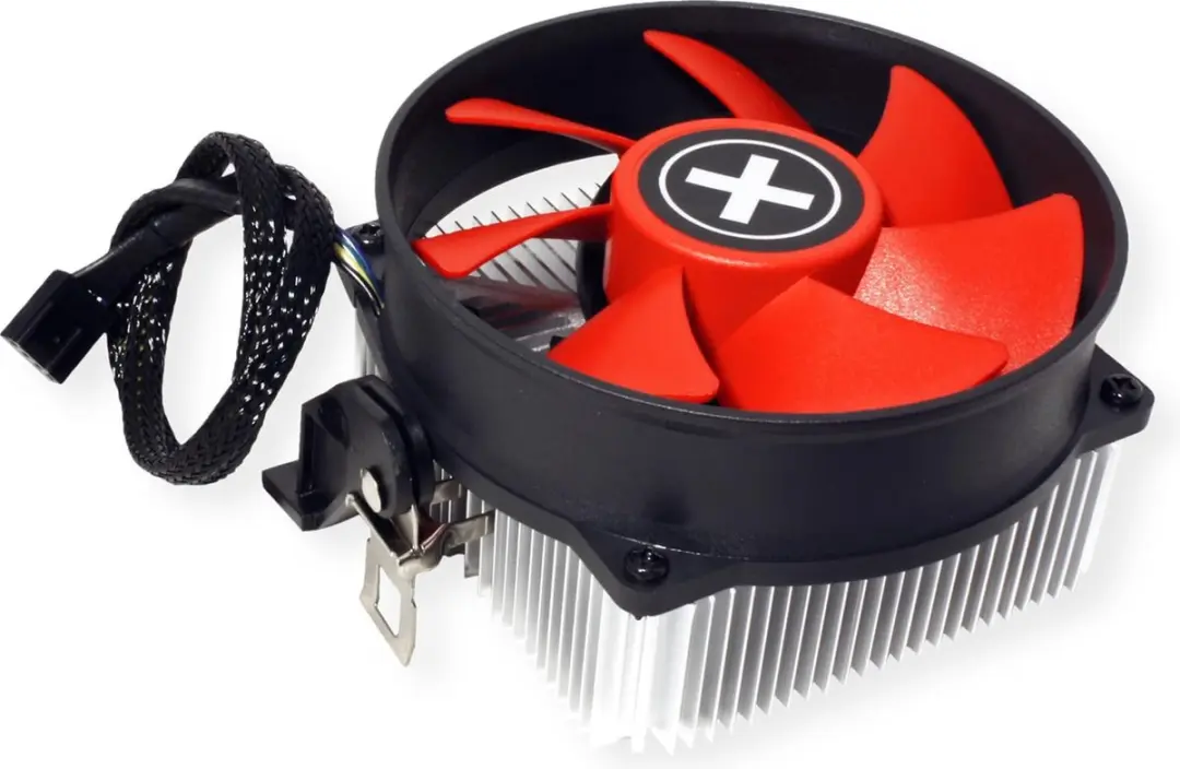 Xilence A250PWM Processorventilator - 1 Stuk - Zwart/Rood