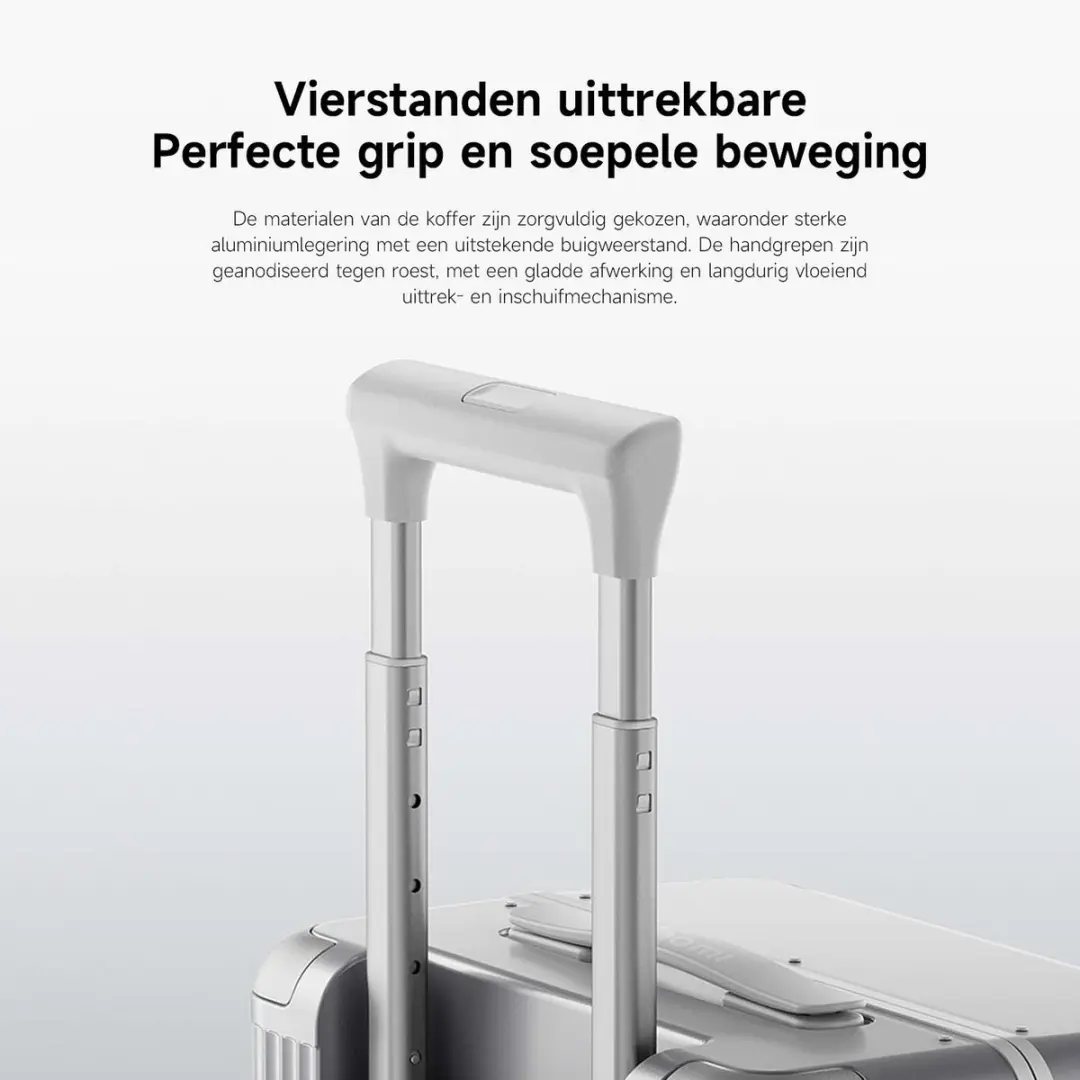 Xiaomi Aluminum Frame Koffer 24 inch - 80L - Zilver - afbeelding 5 van 6