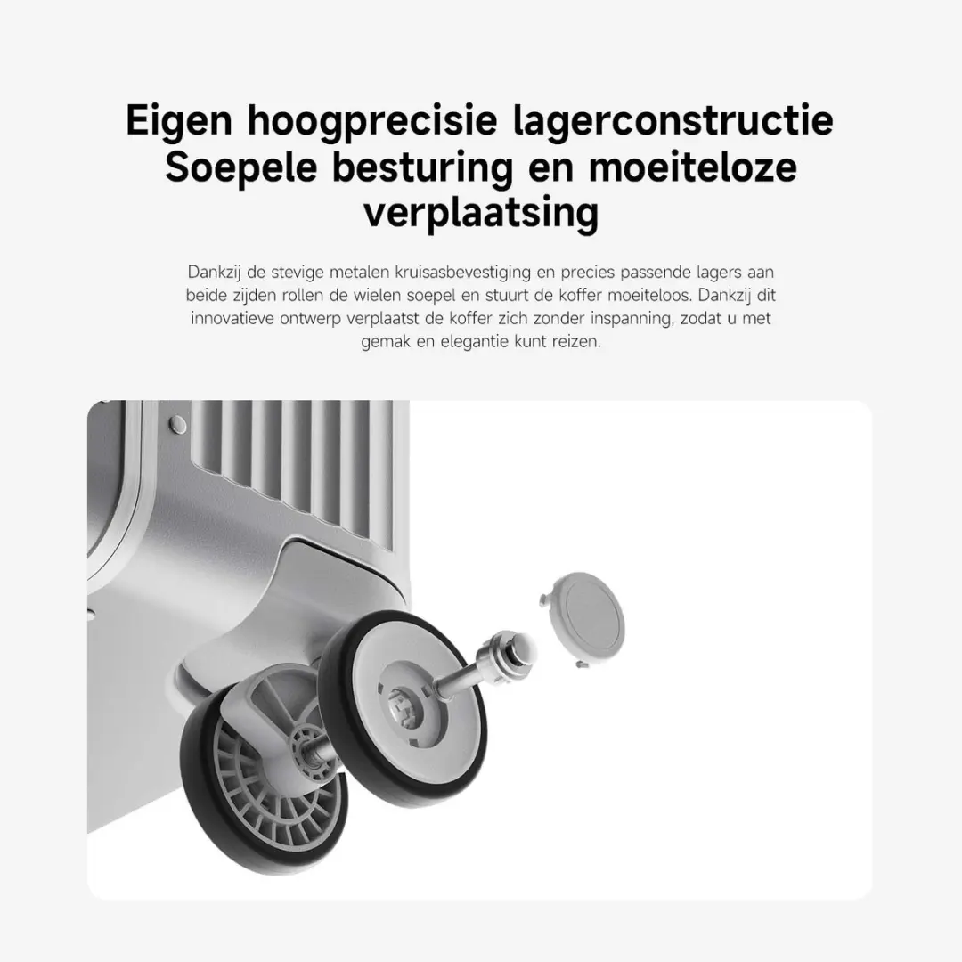 Xiaomi Aluminum Frame Koffer 26 inch - Zwart - afbeelding 4 van 6