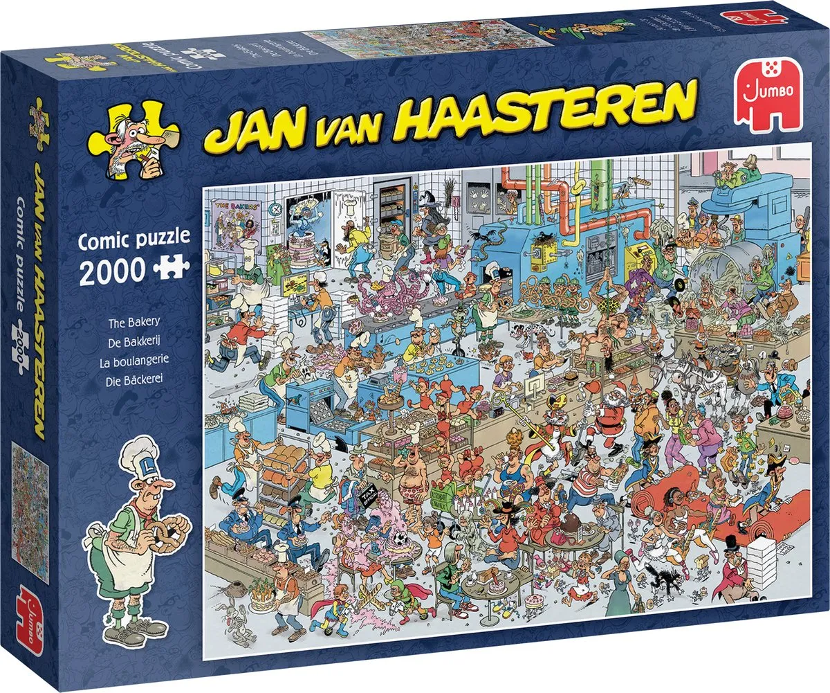 Jumbo Puzzel De Bakkerij 2000 Stuks - Multicolor
