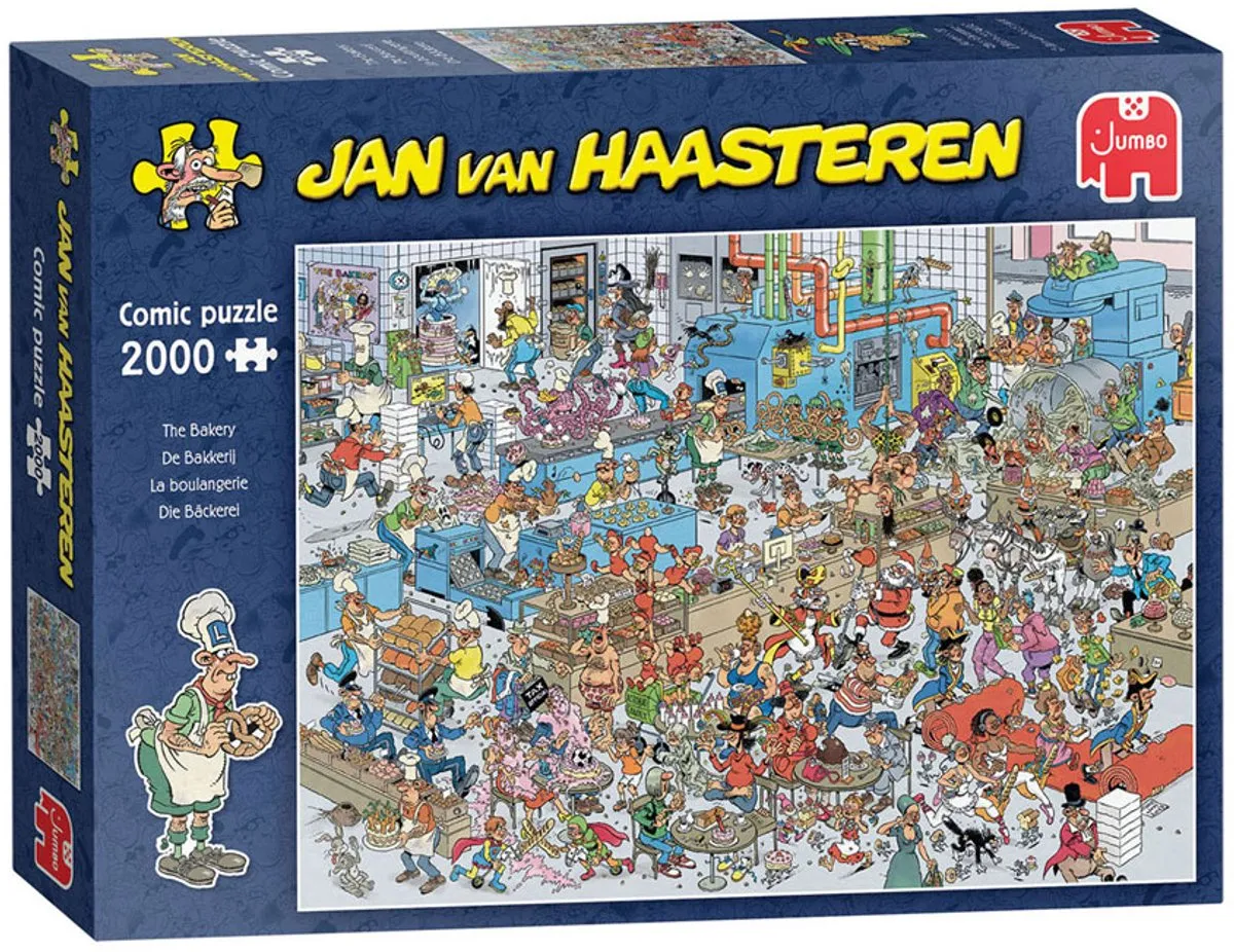 Jumbo Puzzel De Bakkerij 2000 Stuks - Multicolor