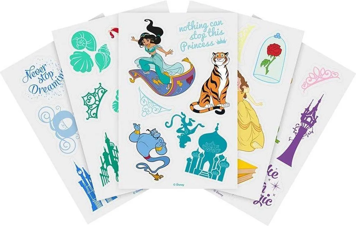 Disney Princess Stickers - 35 Stuks - 5 Vellen - afbeelding 2 van 4