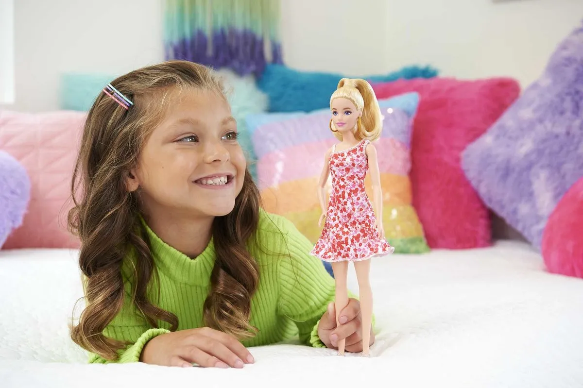 Barbie Fashionistas HJT02 Jurk - Multikleur