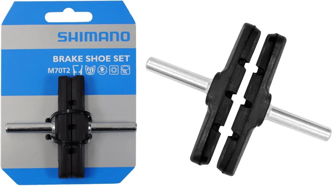 Shimano BR-MC40 Cantilever Remblokken 70x15mm - Zwart - afbeelding 5 van 6